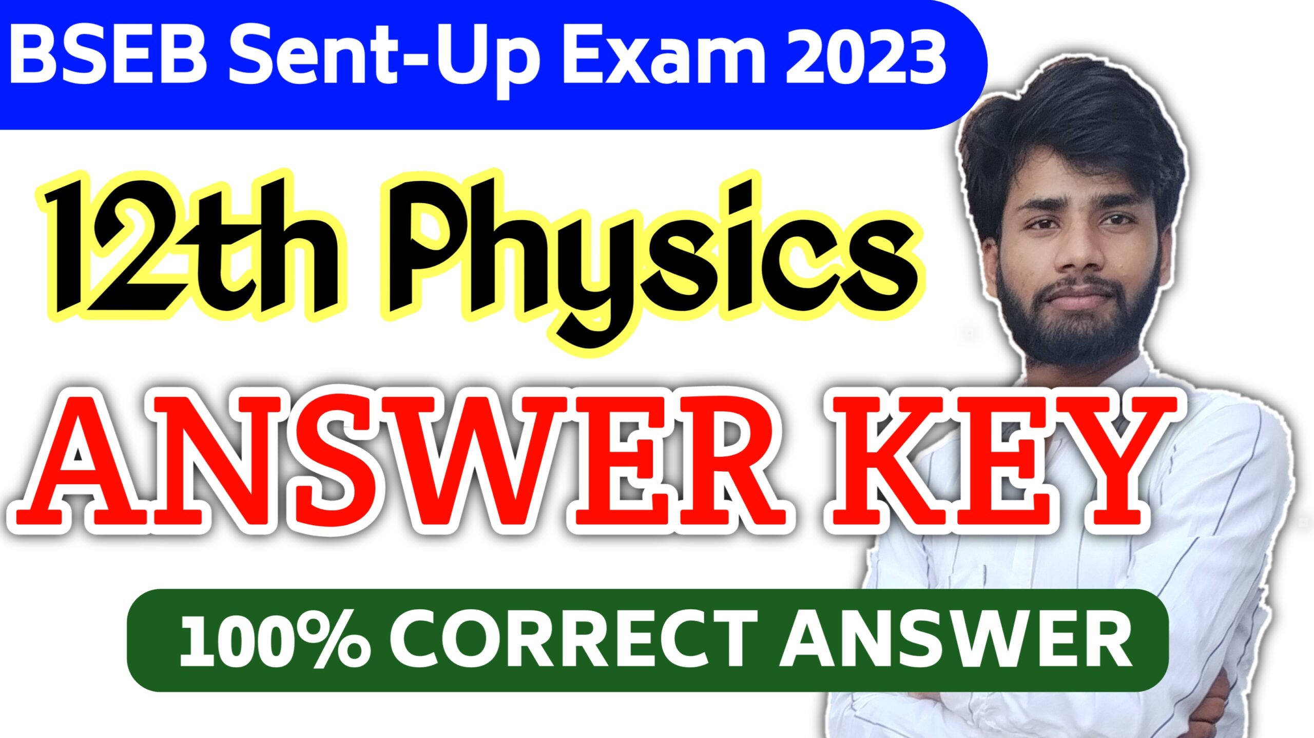Bihar Board Class 12th Physics Sent-Up Exam 2023