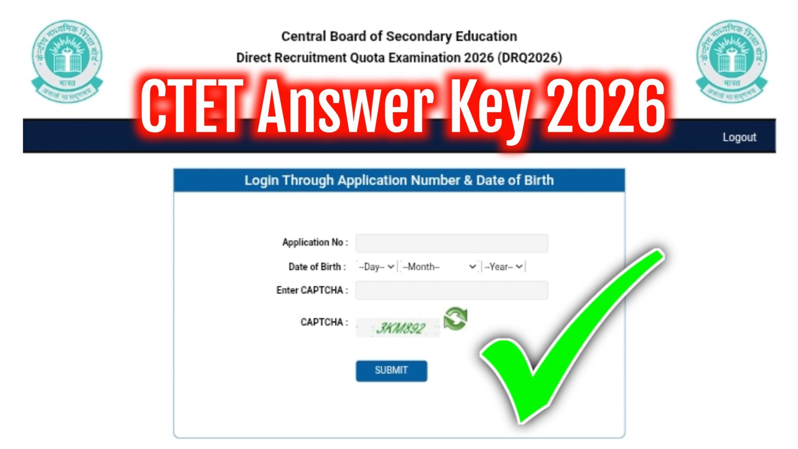 CTET February Answer Key 2026
