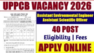 UP Pollution Control Board AEE, ASO Recruitment 2026