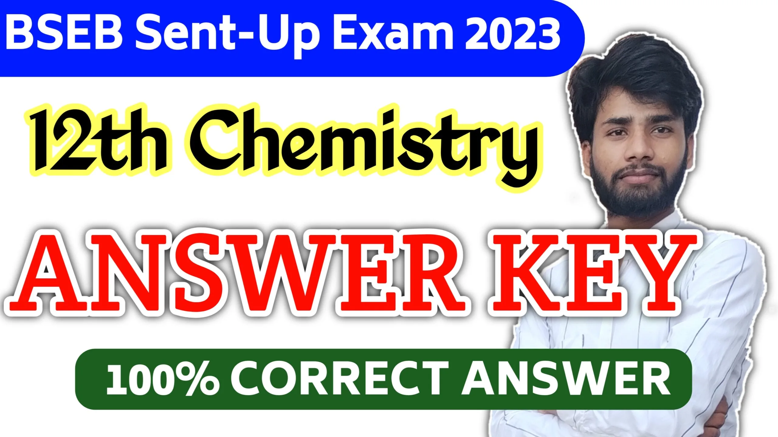 Bihar Board 12th Chemistry Sent-Up Exam 2023