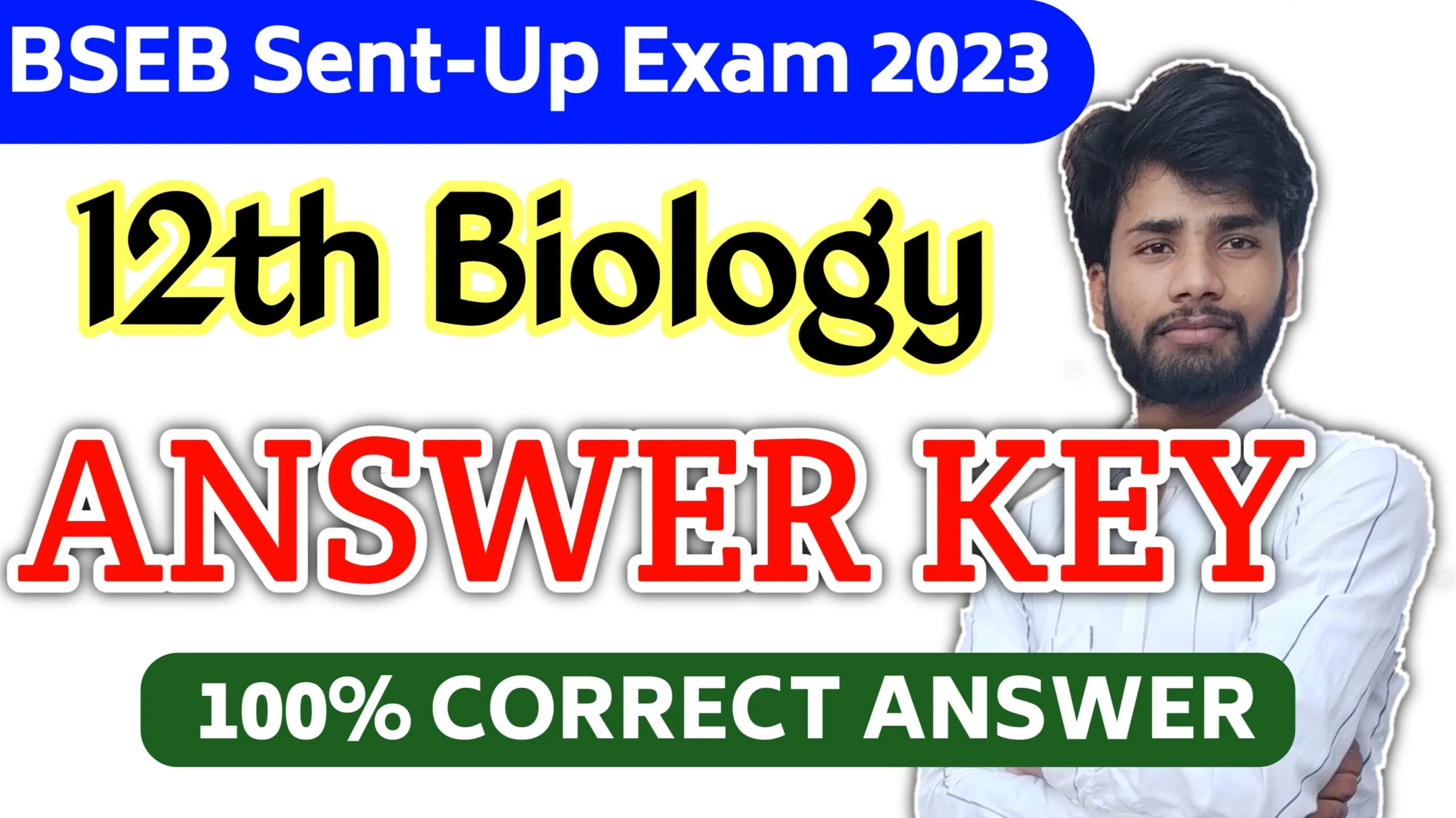 Bihar Board 12th Biology Sent-Up Exam 2023