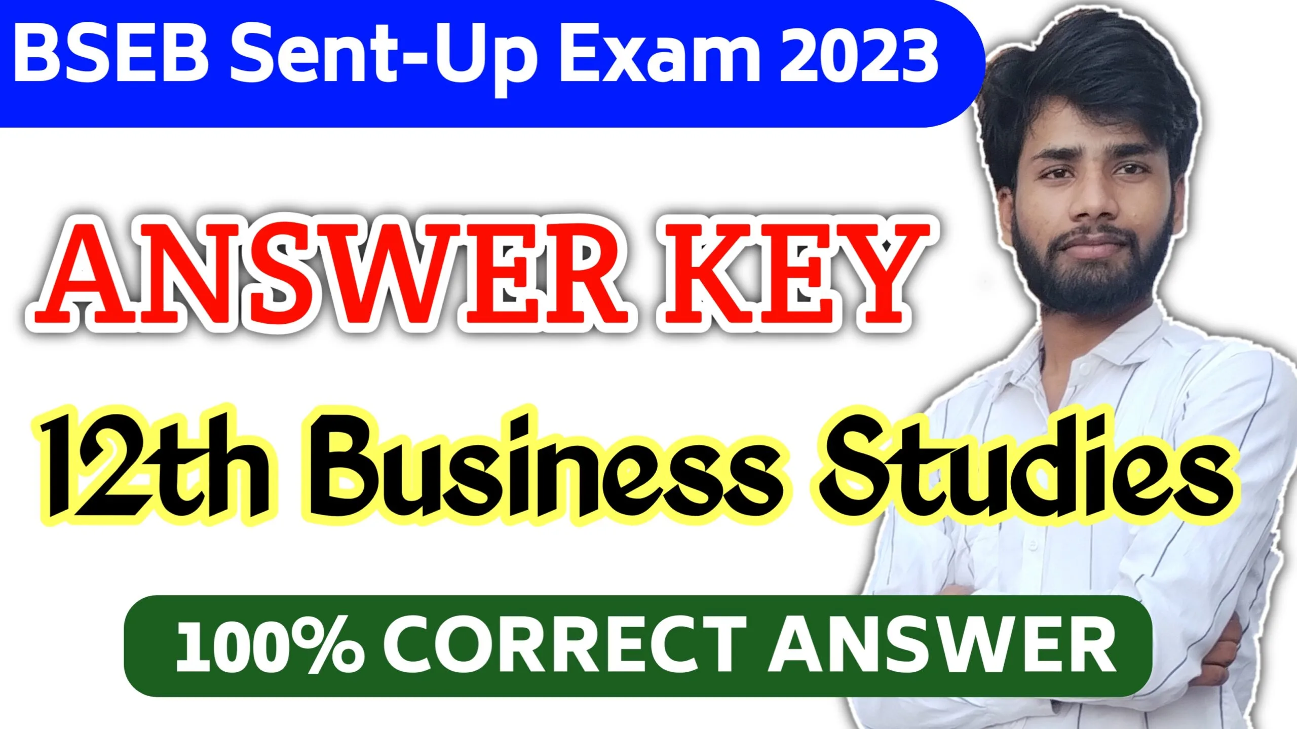 Bihar Board 12th Business Studies Sent-Up Exam 2023