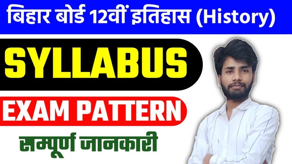 Class 12th History Syllabus 2026