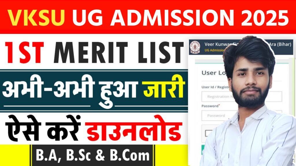 VKSU UG Merit List 2025