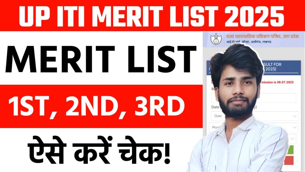 UP ITI Merit List 2025