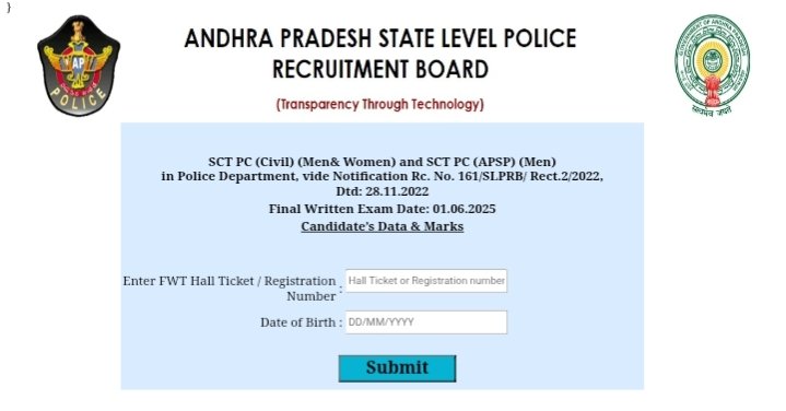 AP Police Constable Result 2025