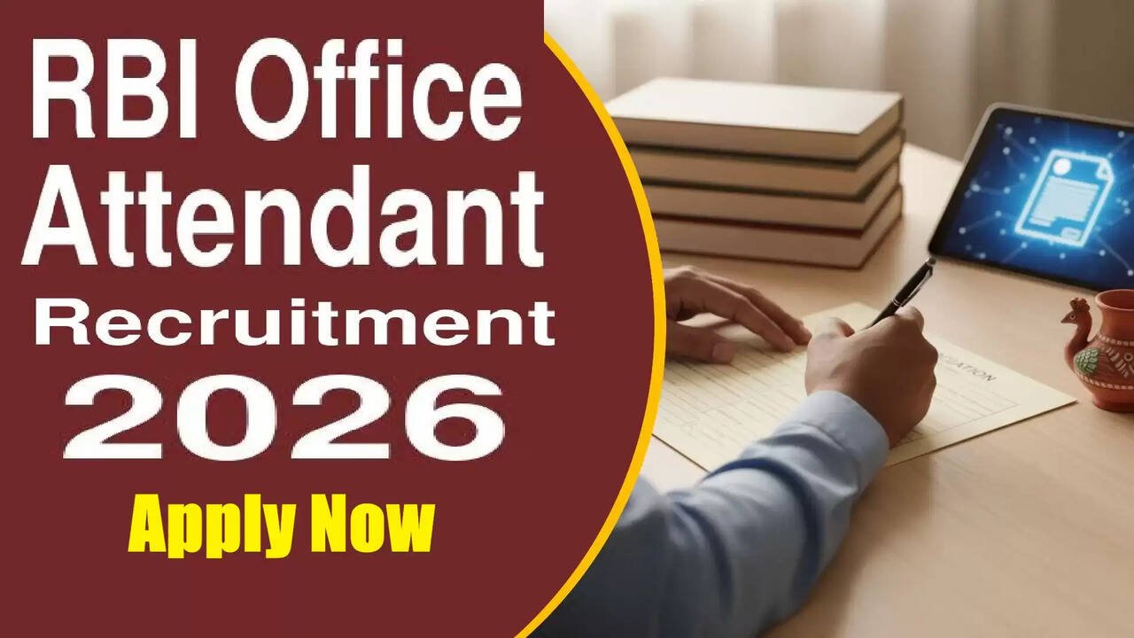 RBI Office Attendant Recruitment 2026