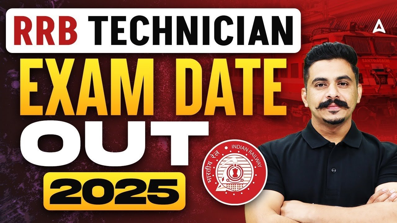 RRB Technician Exam Date 2025 Out