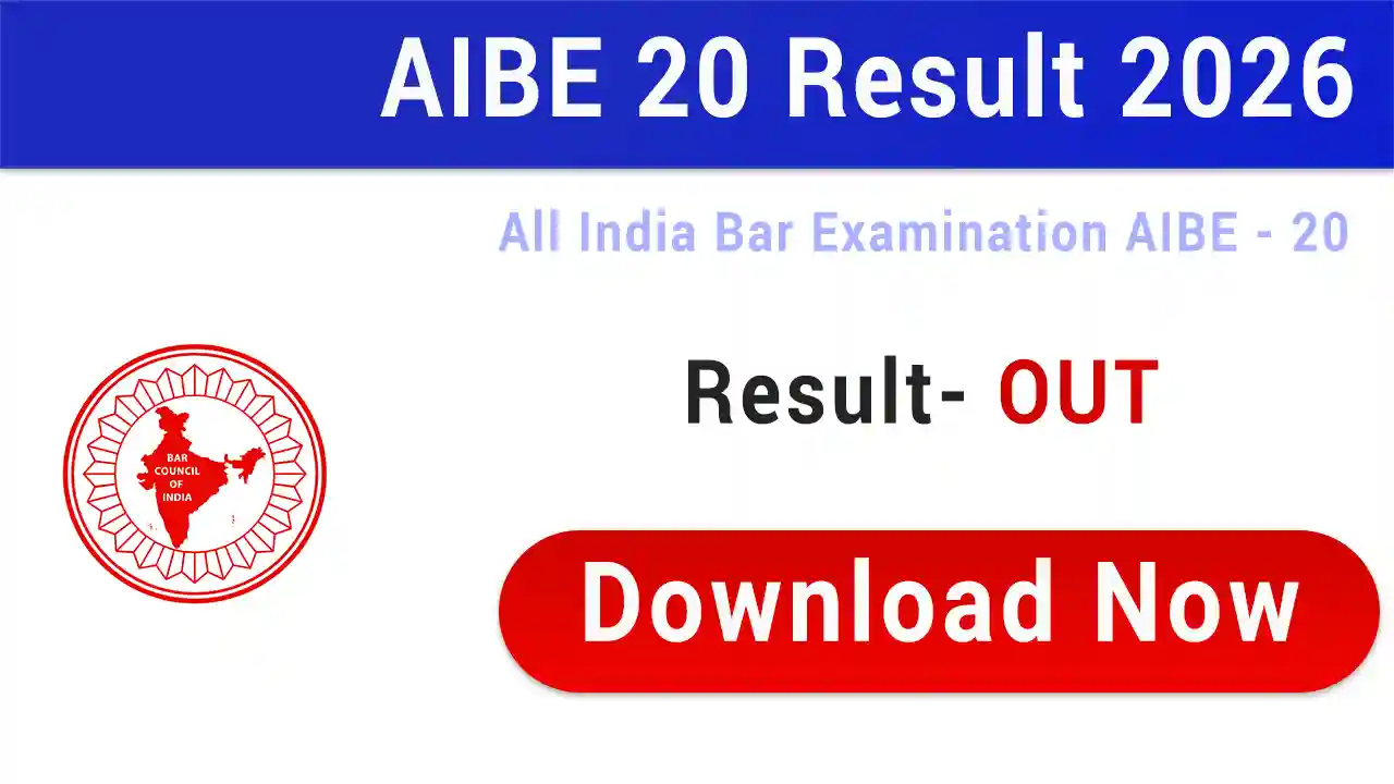 AIBE 20th Exam Result 2026
