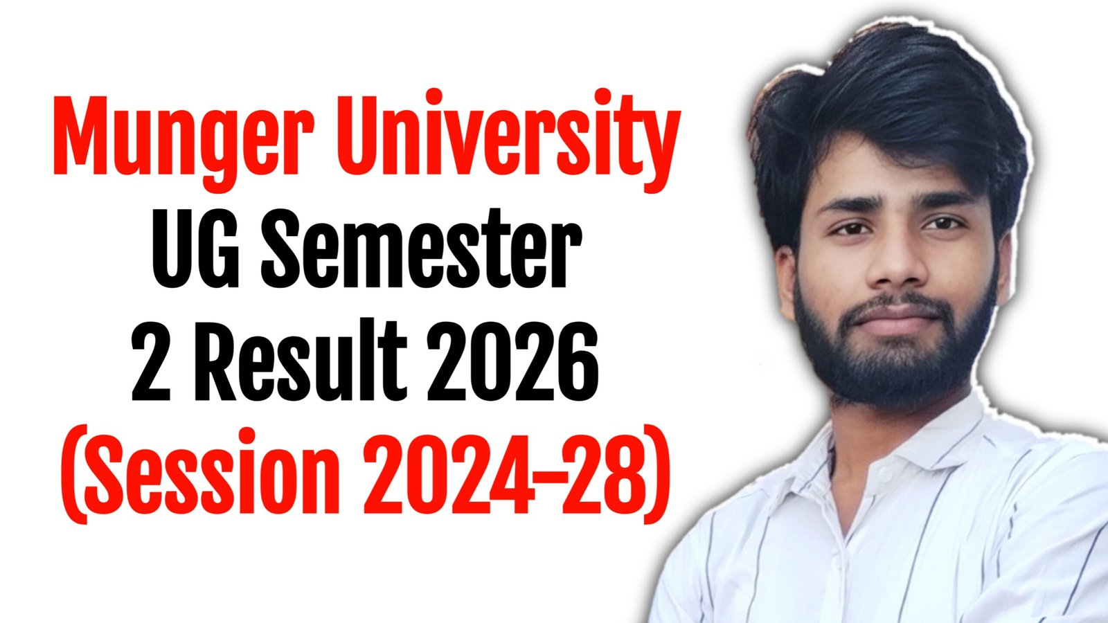 Munger University UG Semester 2 Result 2026