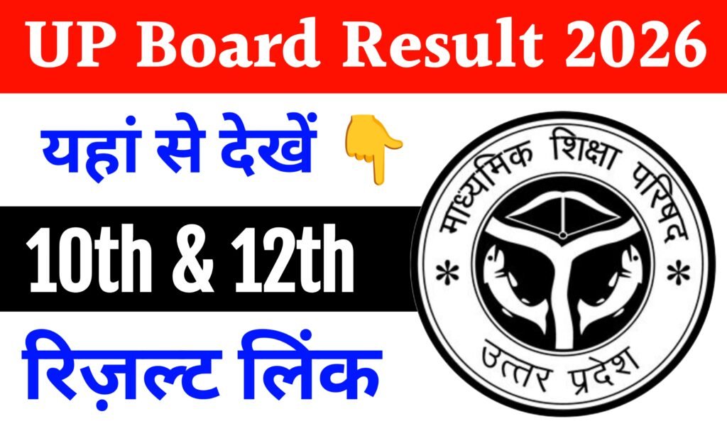 UP Board 10th 12th Result 2026