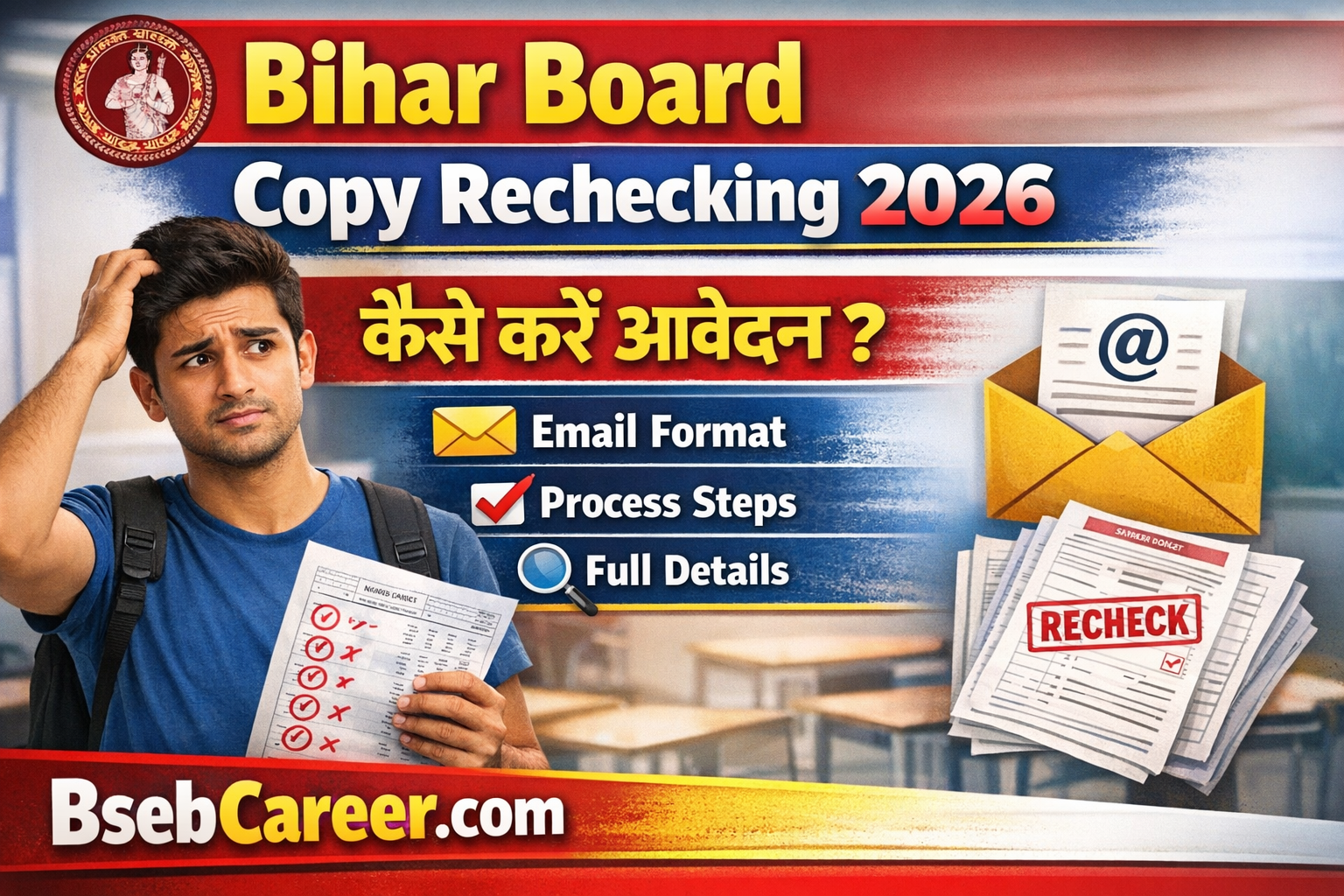 Bihar Board Copy Rechecking 2026