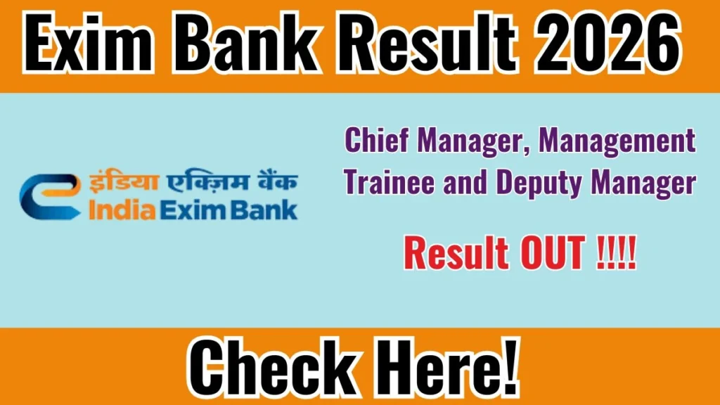 EXIM Bank MT result 2026