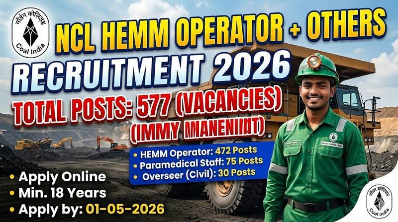 NCL Various Post Recruitment 2026