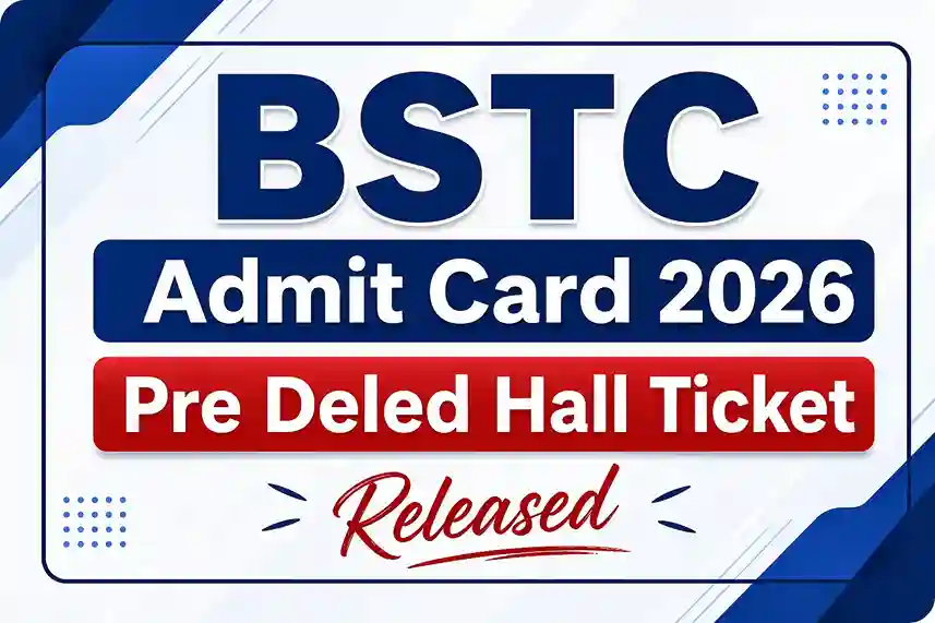 Rajasthan BSTC Admit Card 2026