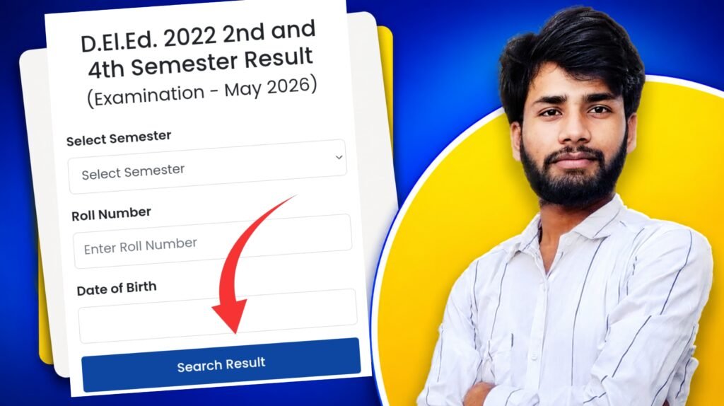 UP DELED 2nd and 4th Semester Result 2026