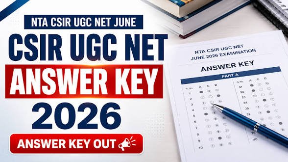 CSIR UGC NET June Answer Key 2026