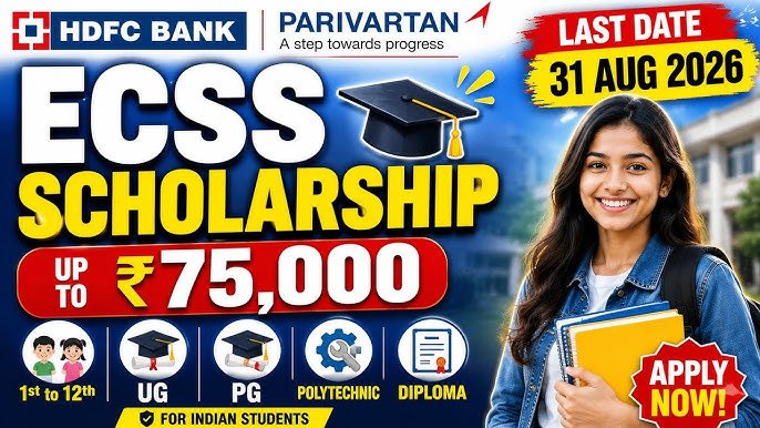 HDFC Parivartan Scholarship 2026-27