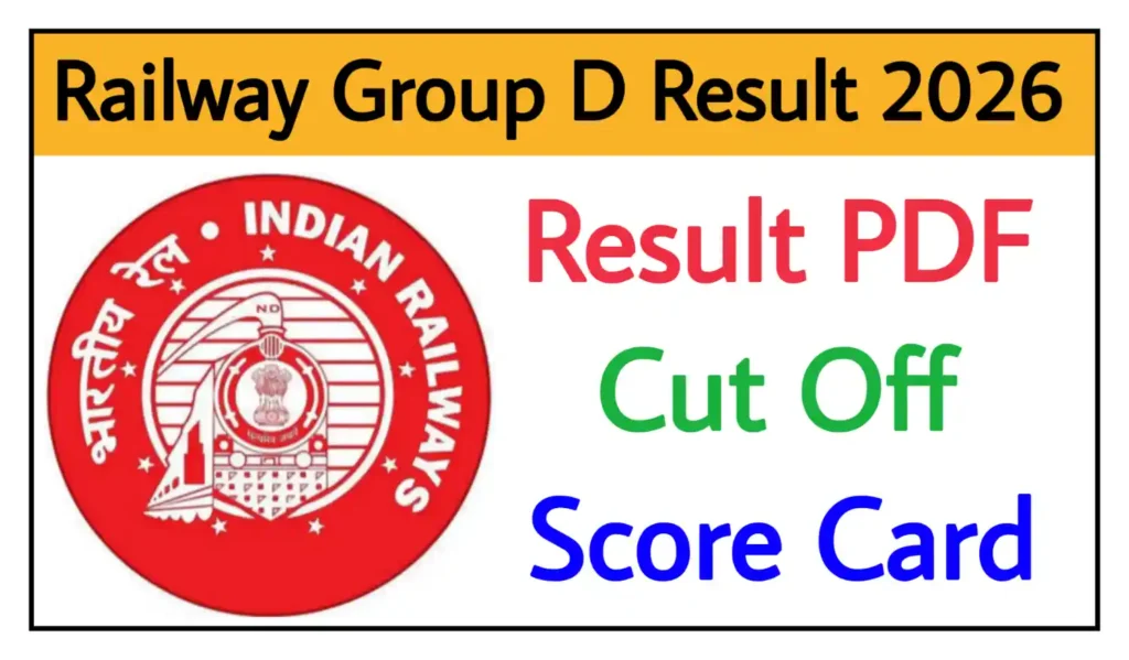 Railway RRB Group D Result 2026